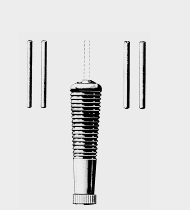 [ETR-16667-00-ss] Juego de trépanos ELLIOT=4 en estuche