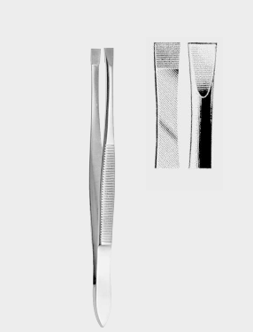 Pinza para cilios DOUGLAS 9 cm 4,5 mm