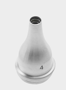 [GEA-16695-65-ss] GRUBER - Orejeras redondas de 6,5 mm