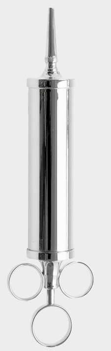 Jeringa otológica REINER completa de 50 cc