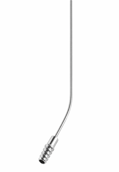 Tubo de aspiración cilíndrico. ø 0,7 mm 9 cm