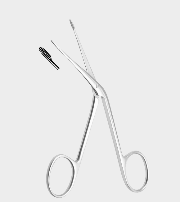 Pinzas auriculares HARTMANN de 12 cm