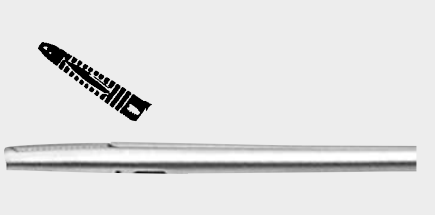 Pinzas otológicas HARTMANN de 1x2 dientes