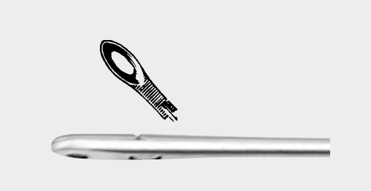 Pinzas otológicas STRUEMPEL de 14 cm