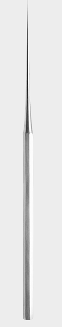 Aguja ROSEN st.curv.punta