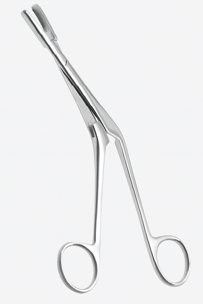 [SFW-17248-18-ss] Pinzas para tabique, curvadas a la derecha, 18 cm