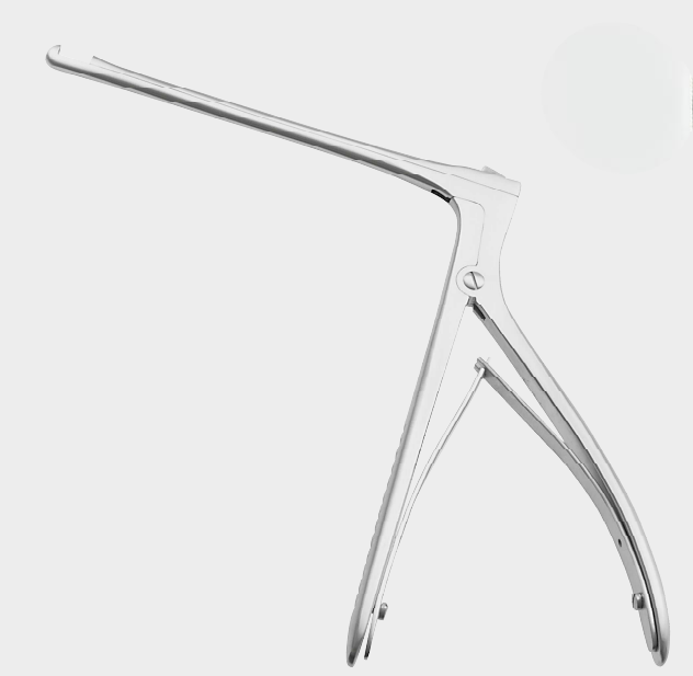 Punzón para huesos HAJEK con corte ascendente de 90°