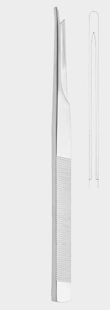 Cincel PLATA plástico 18 cm