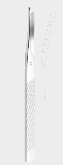 Cincel PLATA plástico 18 cm