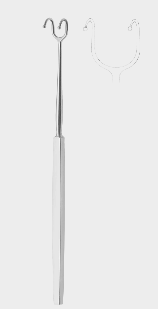 [FAL-17502-16-ss] Retractor alar FOMON de 16 cm
