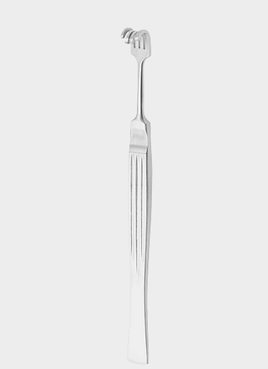 [CR`-17518-14-ss] Retractor COTTLE de 4 puntas romas