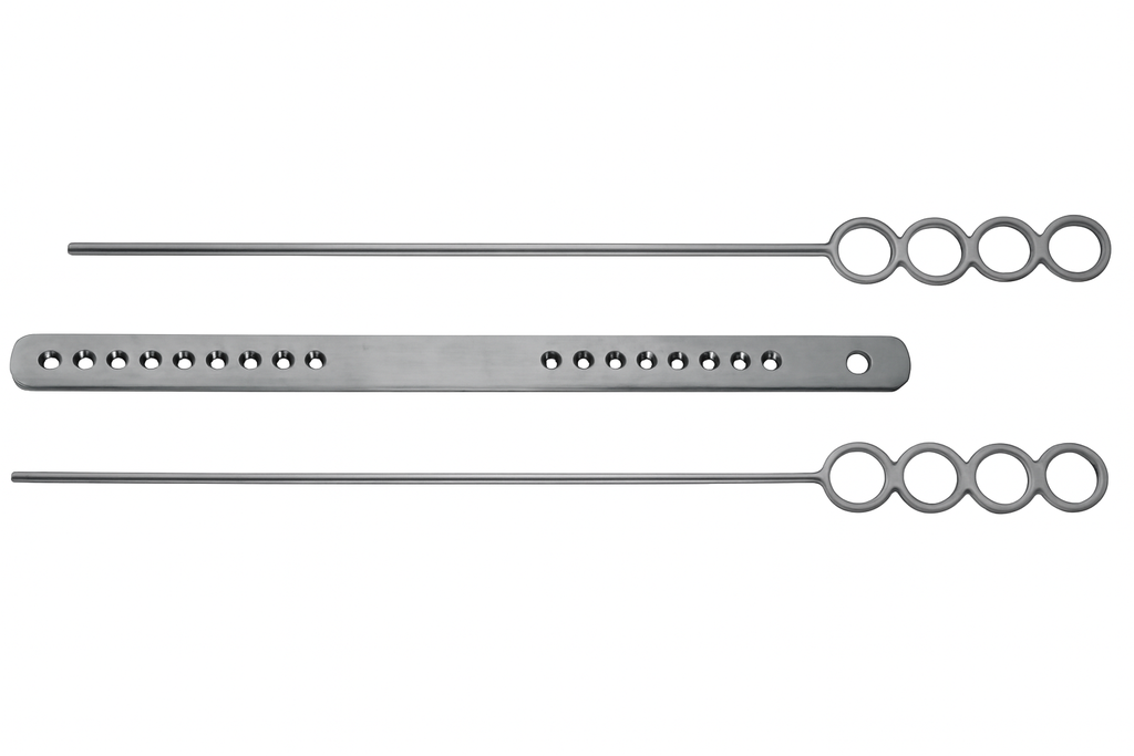 [DBH-17727-00-ss] Bípode DRAFFIN para mordazas bucales
