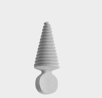 [MOR-17728-10-ss] Tornillo oral MAUNDER de madera