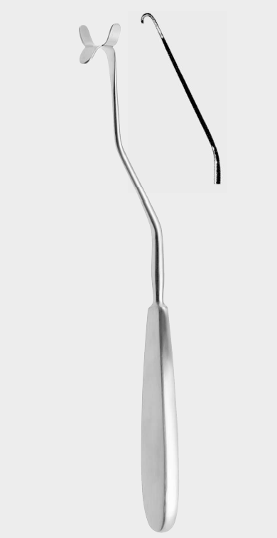 [HPI-17747-24-ss] Retractor de pilar HOFER 24 cm