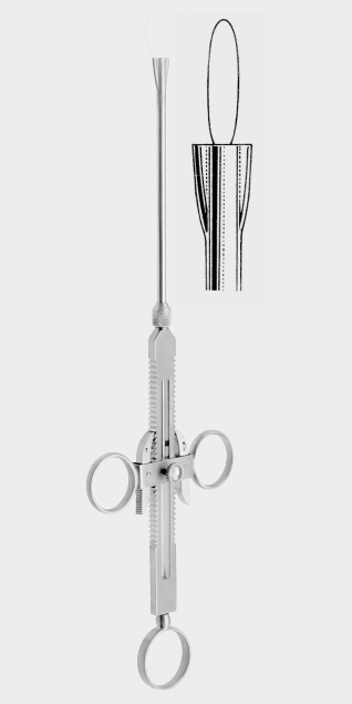 [BTN-17781-28-ss] Lazo para amígdalas BRUENINGS de 28 cm