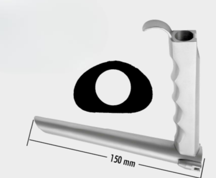 [KOP-17877-02-ss] Laringoscopio quirúrgico KLEINSASSER