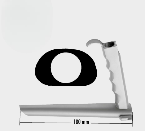 [KOP-17879-04-ss] Laringoscopio quirúrgico KLEINSASSER