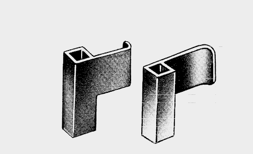 [SB[-18022-01-ss] Cuchillas STRUCK solo par de 15 x 20 mm