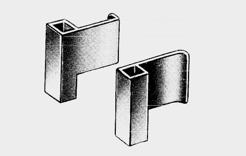 [SB[-18023-02-ss] Cuchillas STRUCK solo par de 10 x 15 mm