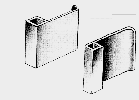 Cuchillas STRUCK solo par de 20 x 20 mm