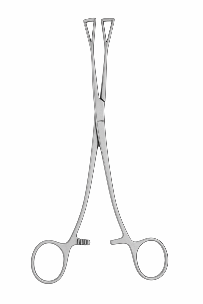 [DGF-18262-23-ss] Pinzas de agarre DUVAL de 25 mm/23 cm