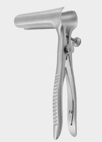 [BRY-18683-15-ss] BODENHAMMER espéculo recto 15cm