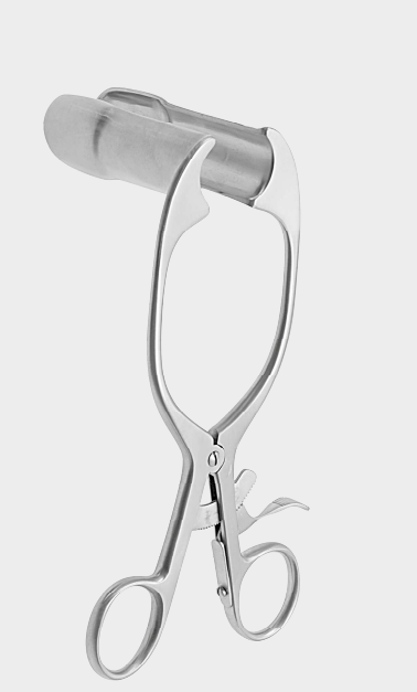 [BR[-18689-17-ss] Espéculo rectal BARR 70x22 mm