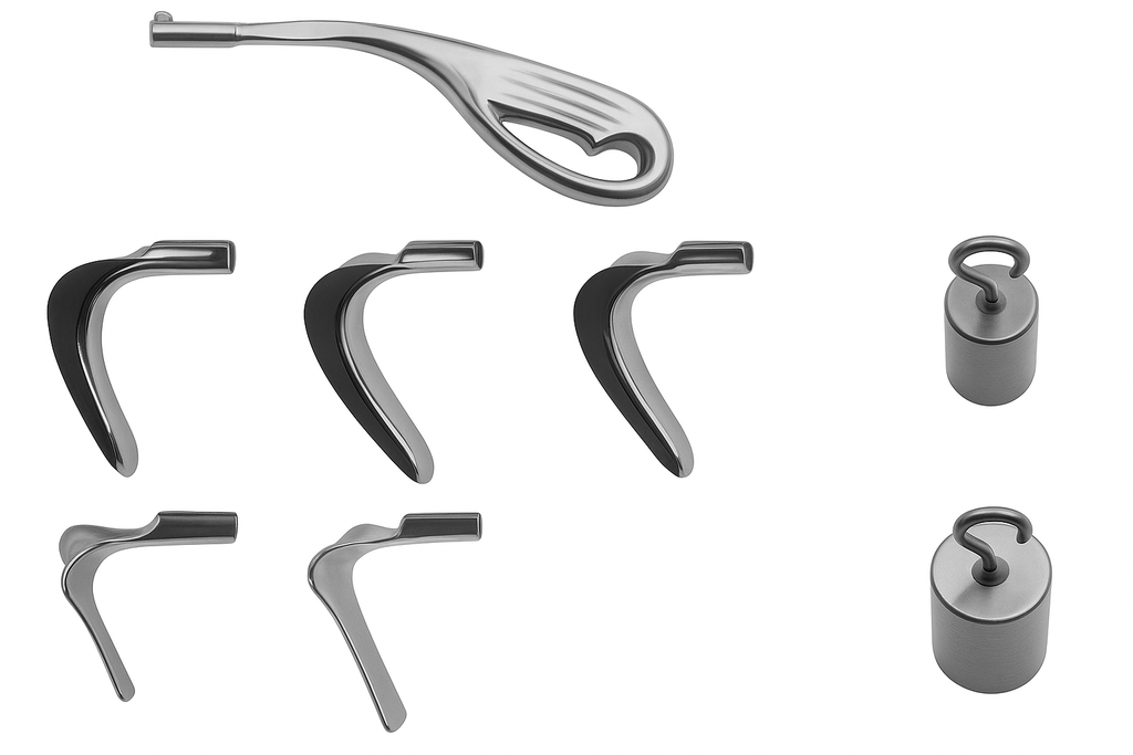 Juego de espéculo vaginal SCHERBAK