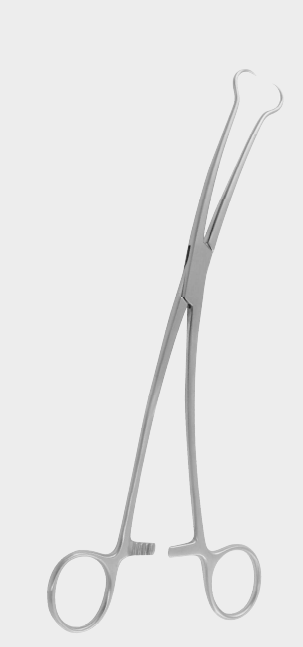 Pinza de tenáculo SKENE de 24 cm