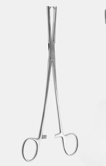 [HVU-19112-20-ss] Pinza HENROTIN vulsellum 2x3 dientes