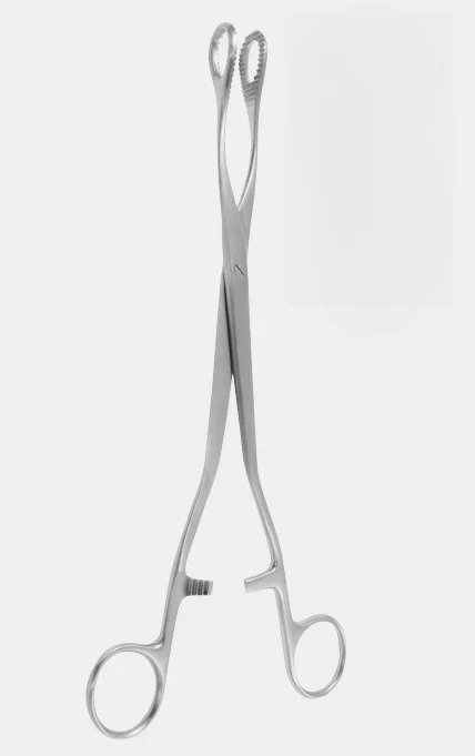 [NUT-19118-27-ss] Pinza para pólipos uterinos NOTO de 27 cm