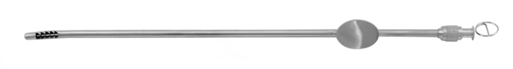 Cureta de aspiración NOVAK de 23 cm/1 mm