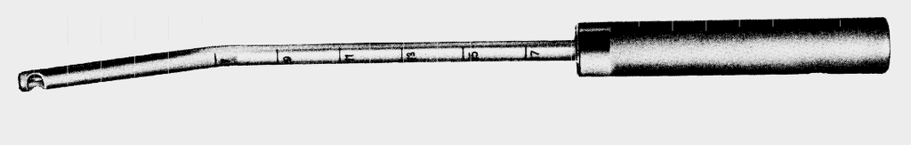 [CAU-19397-06-ss] Cureta aspirante de 6,0 mm