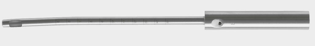 [CAU-19398-08-ss] Cureta aspirante de 8,0 mm