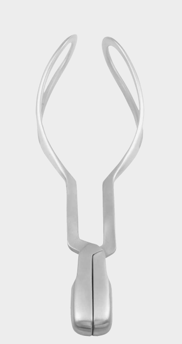 [WOB-19403-28-ss] Fórceps obstétrico WRIGLEY de 28 cm