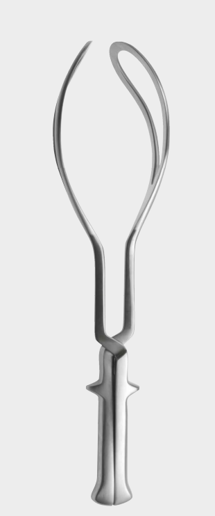 Fórceps obstétrico de LEE de 36 cm