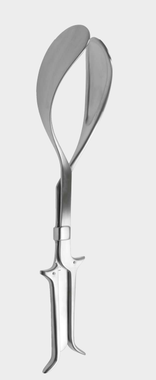 [LOE-19416-40-ss] Pinzas obstétricas LUIKART de 40 cm