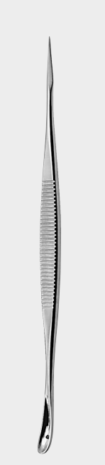 Extractor de comedones SAALFELD con cuchillo