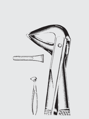 Extracción. pinzas Engl.fig.74 M