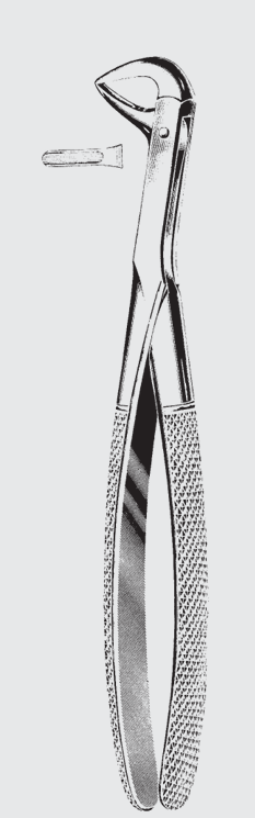 [SF^-19622-00-ss] Pinzas STIKSA para raíces molares bajas