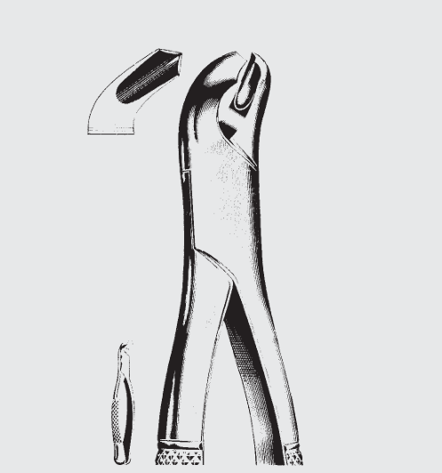 Extracción.fórceps Americ.fig. 17