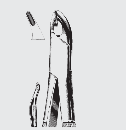 Pinzas de extracción CRYER.Amer.f.150A