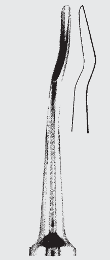 Elevador de raíces VIGNAL, bayoneta, fig. 57