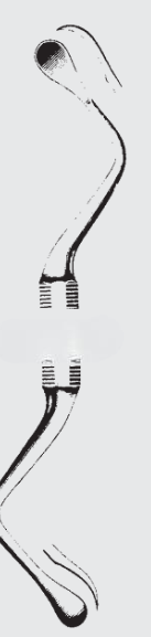 Cureta LUCAS doble fig. 4/4