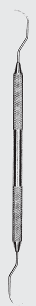 Sonda de viruela periodontal NABERS fig.1N