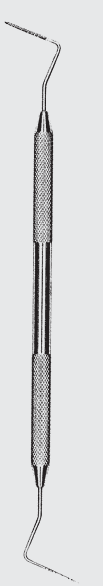 Sonda de viruela periodontal NABERS fig.3N