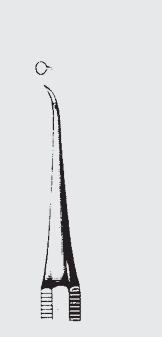Instrumento de corte NEGRO. discoide