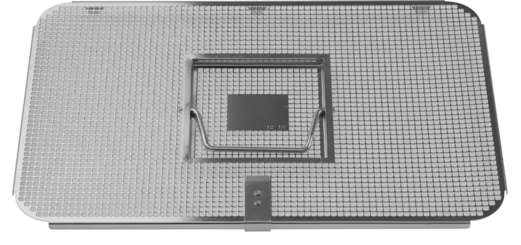 Tapa para bandeja miniperforada 267x125 mm