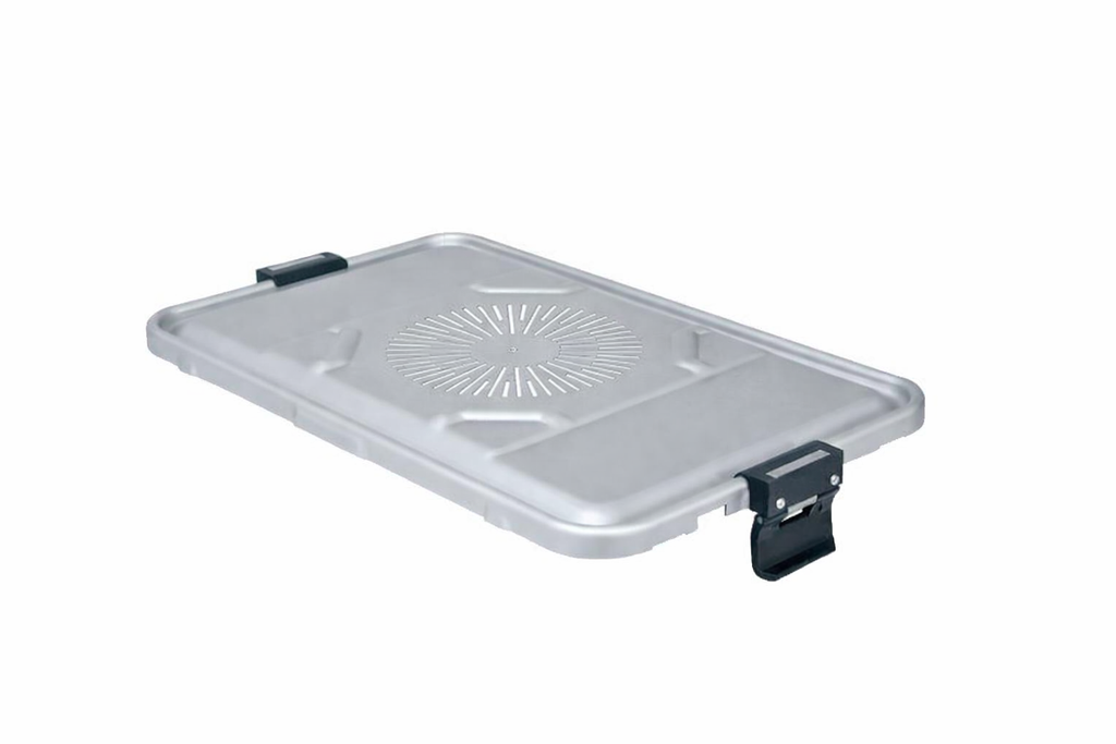 Tapa contenedor aluminio dorado 3/4