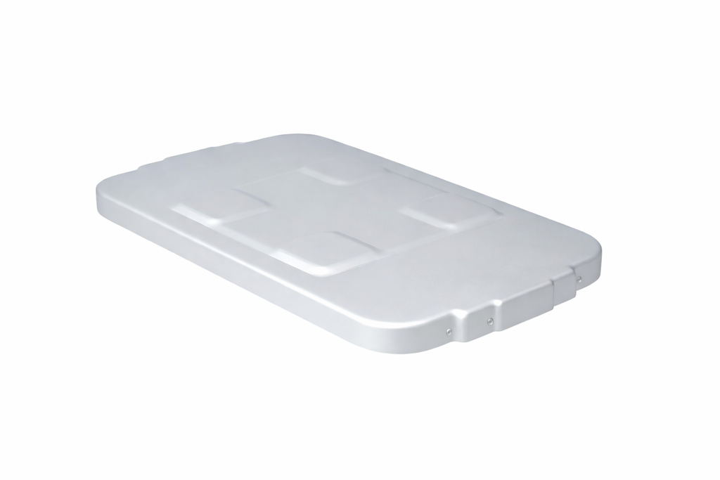 Tapa protectora para contenedor aluminio rojo 3/4